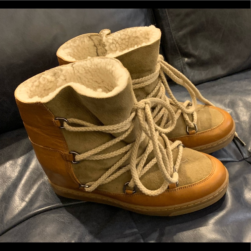 Isabel Marant Nowles Boots- like new
